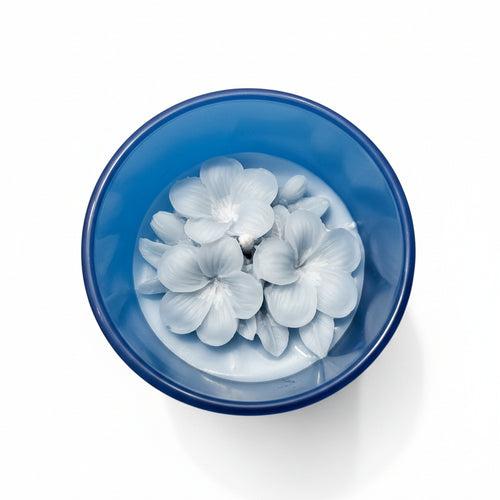 Cotton Candy Fragrance Flower Candle Bloom